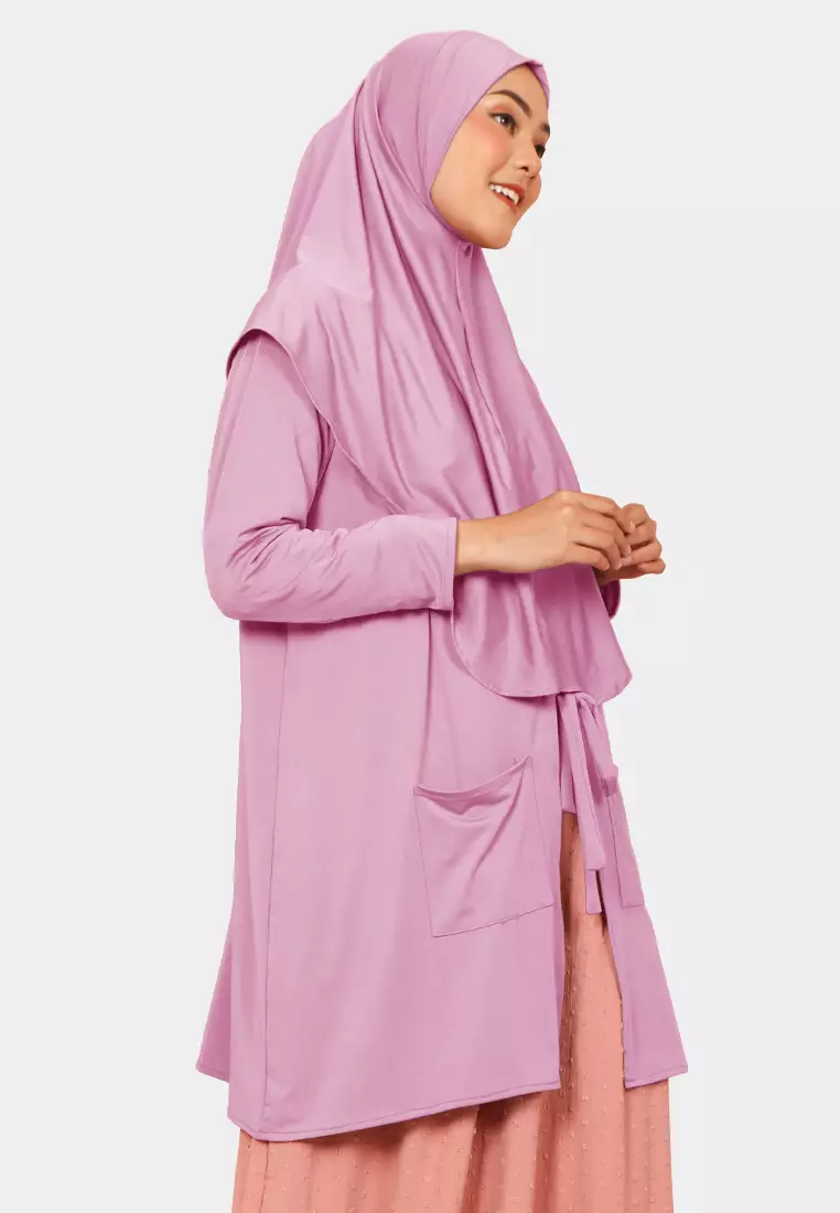 Zelena - Ralisha Outer Hijab | Cardigan Wanita - Lavender