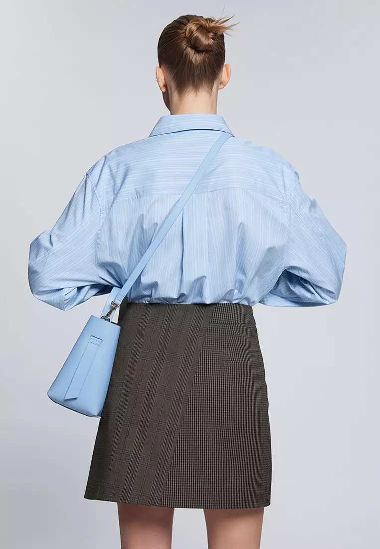Buy Other Stories Short Asymmetric Wrap Skirt Online ZALORA