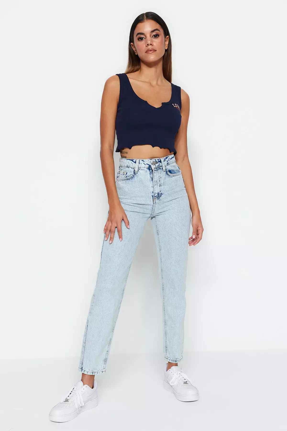 High Waist Mom Jeans