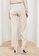 LC WAIKIKI beige Women's Flat Trousers B3307AA8D832ACGS_4