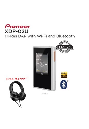 Pioneer white Pioneer Media Audio Player XDP-02U - White 092C7ES96FFAB5GS_1