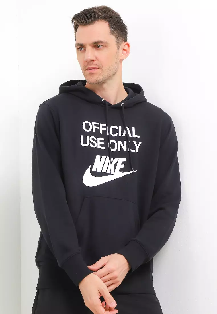 Jual Nike Club French Terry Men's Pullover Hoodie Original 2025