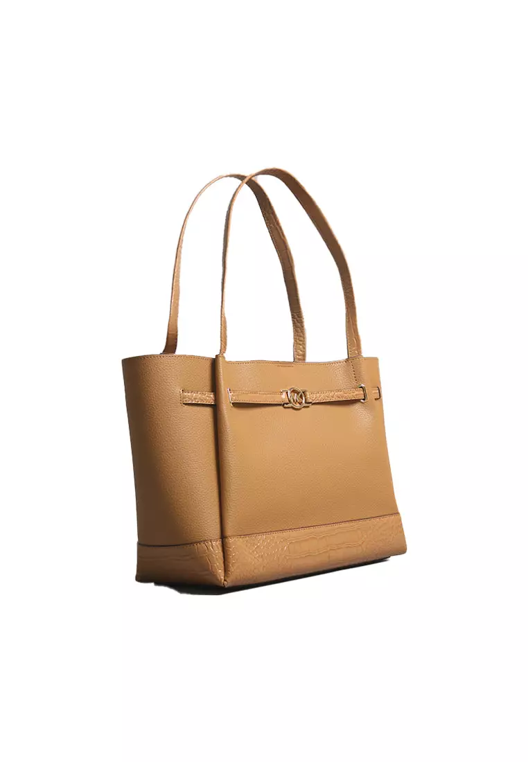 Michael Kors Reed Large Belted Tote Bag In Deer 35F4G6RT3A