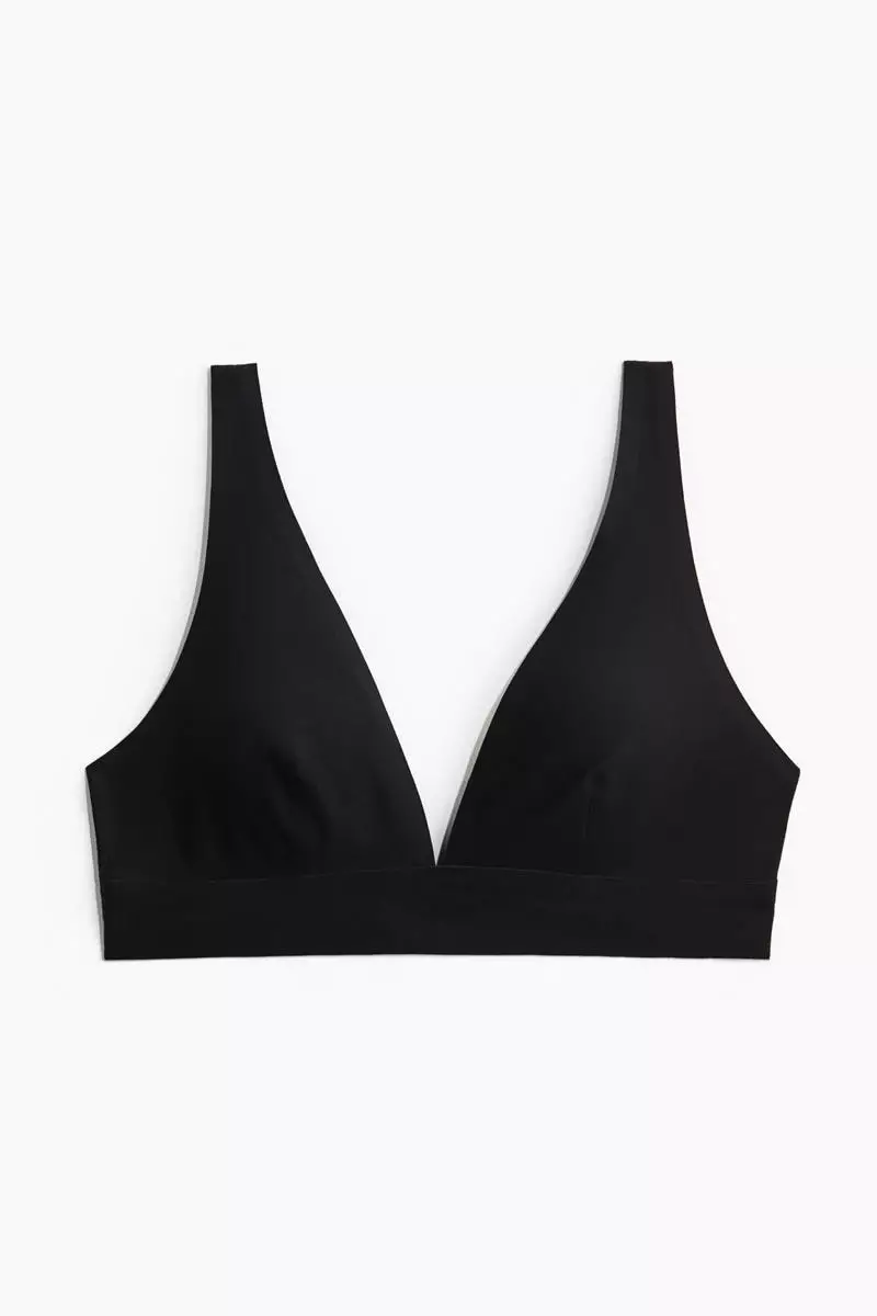 Soft microfibre bra