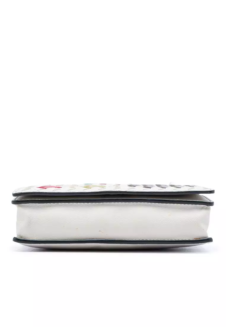 Pre-Loved Bottega Veneta Nappa Intrecciato Abstract Wallet On Chain