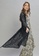 Loveaisyah black Lace Abaya & Paisley Black Gold Frill Skirt Modern Baju Kurung 27A17AA618F700GS_3