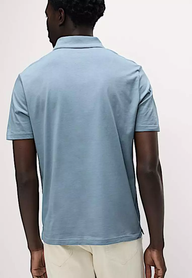 Pure Cotton Jersey Polo Shirt