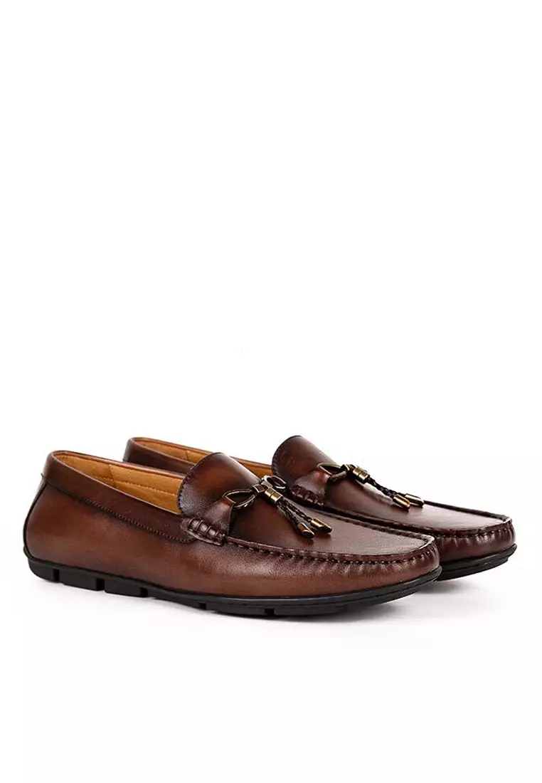 Cristoforo復古真皮樂福鞋BL09-2