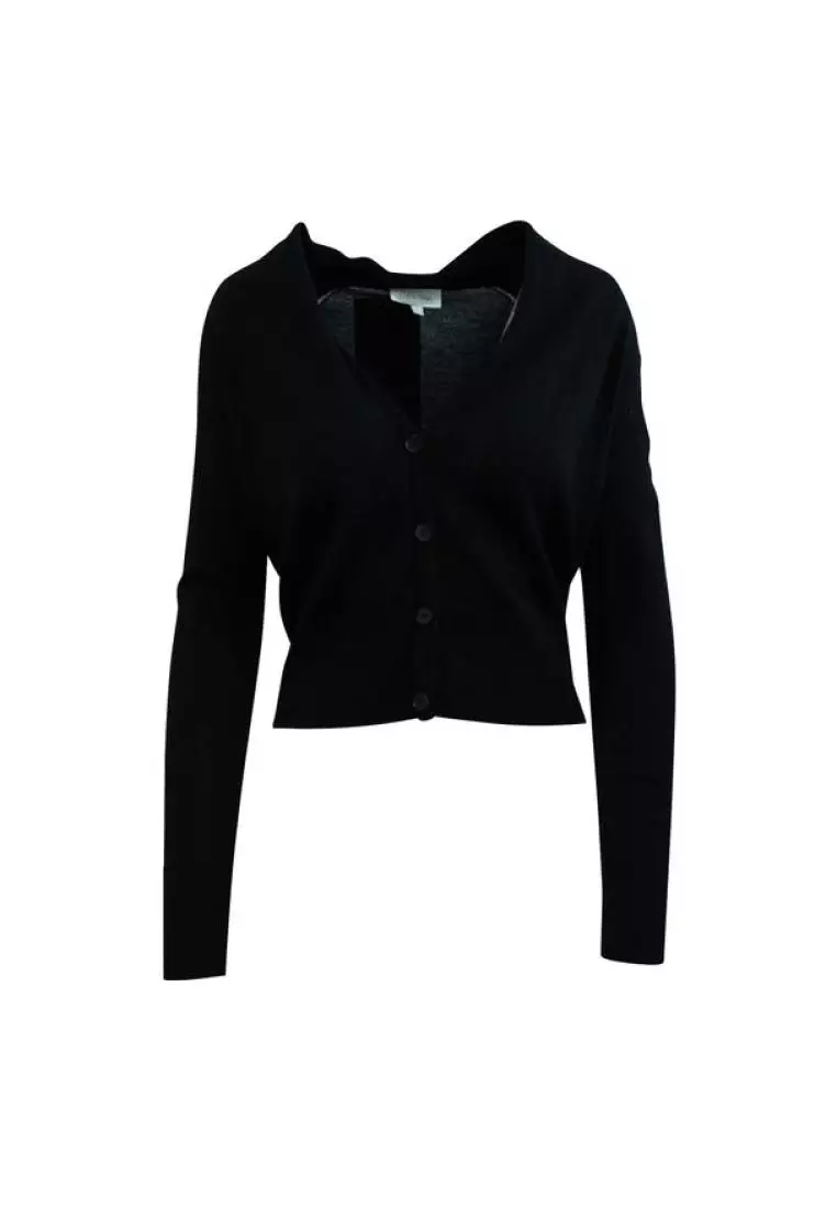 Warm black cardigan best sale