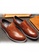 Twenty Eight Shoes brown VANSA  Leather Slip-on Business Shoes VSM-F57B75 82E3CSHB063DA9GS_4