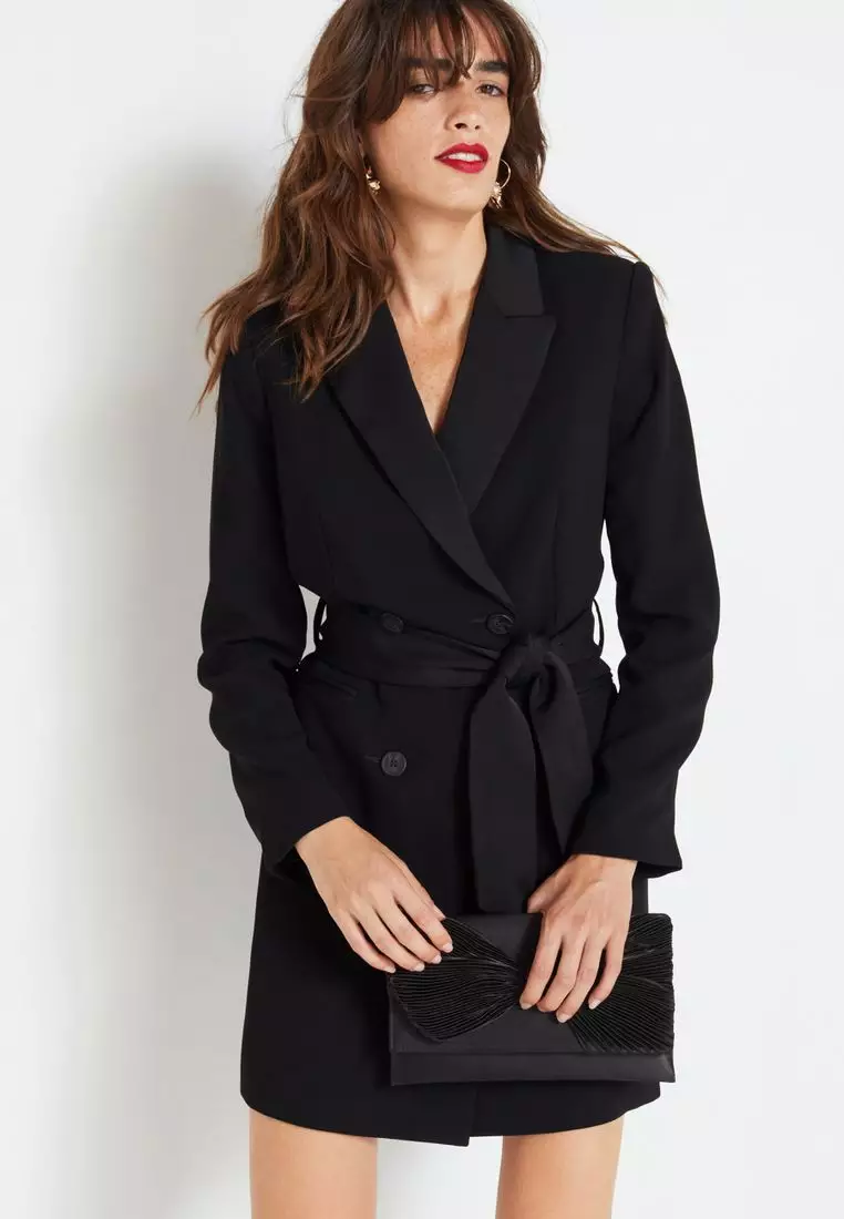 Next black tailored discount dress