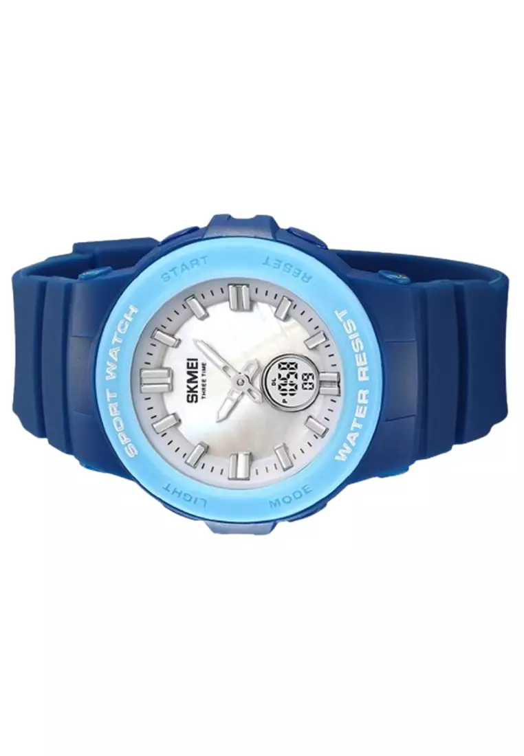 Jam Tangan Sports Analog Digital Unisex LED Light Material TPU MC25 Waterproof ORIGINAL