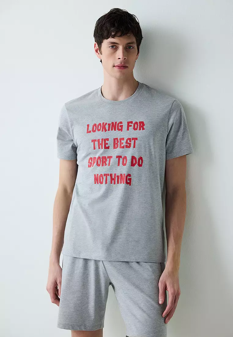 Jual Penti Best Sport Shorts Pajama Set Original 2025 ZALORA