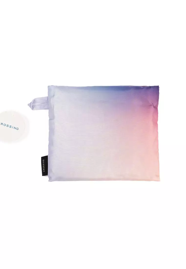 Crossing Recycled Foldable Bag - Ombre Dream - Blush/Lilac