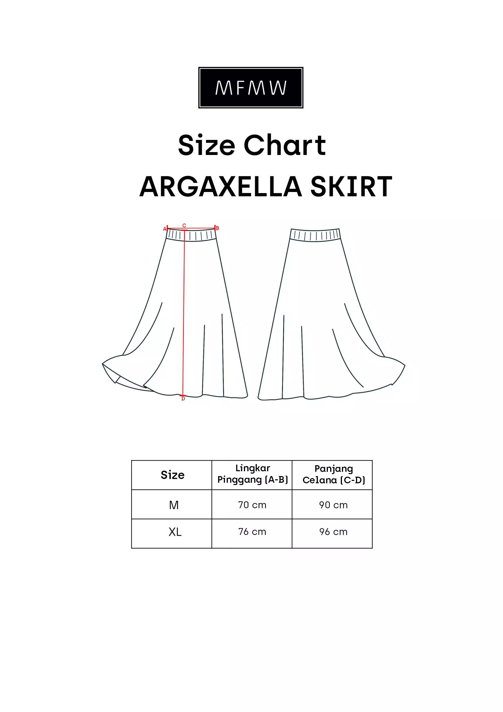 MFMW Argaxella Rok Panjang Navy Motif Salur