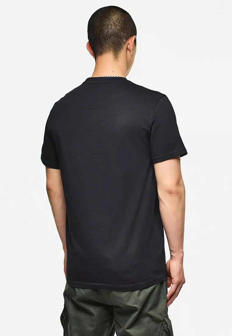 MENS BLACK SATURDAY GRAPHIC TEE