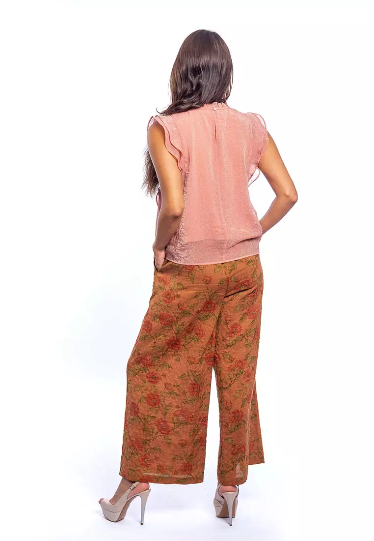 Palazzo Pant Plazo Suit Online Myntra Myntra Palazzo Tops