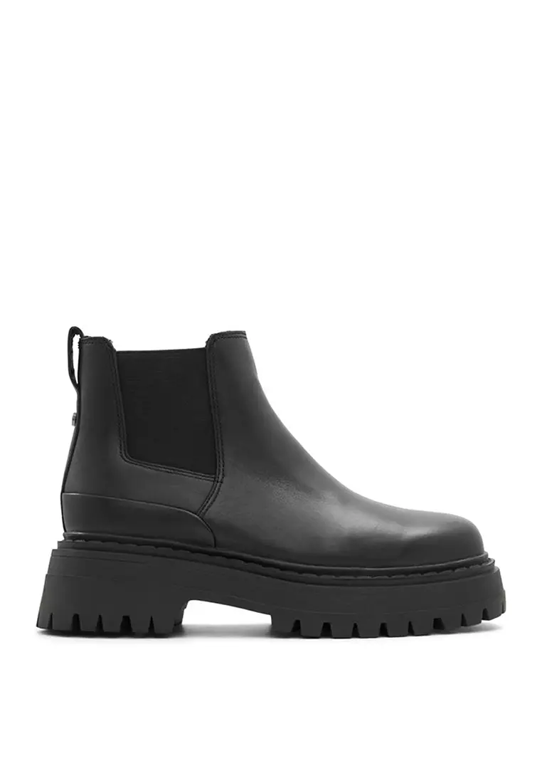 Aldo leather clearance ankle boots