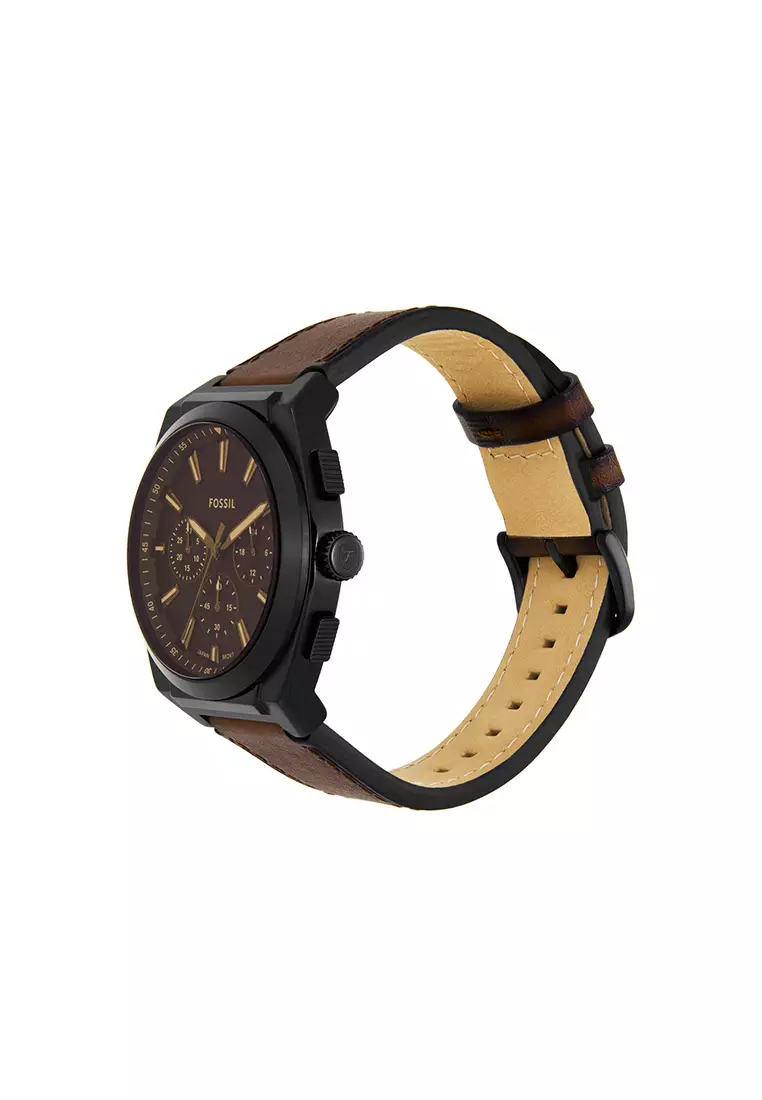 Everett Brown Leather Watch FS6108