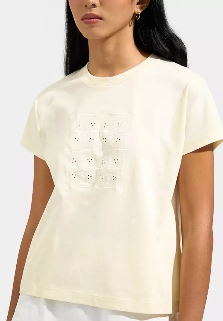 Embroidered Tee
