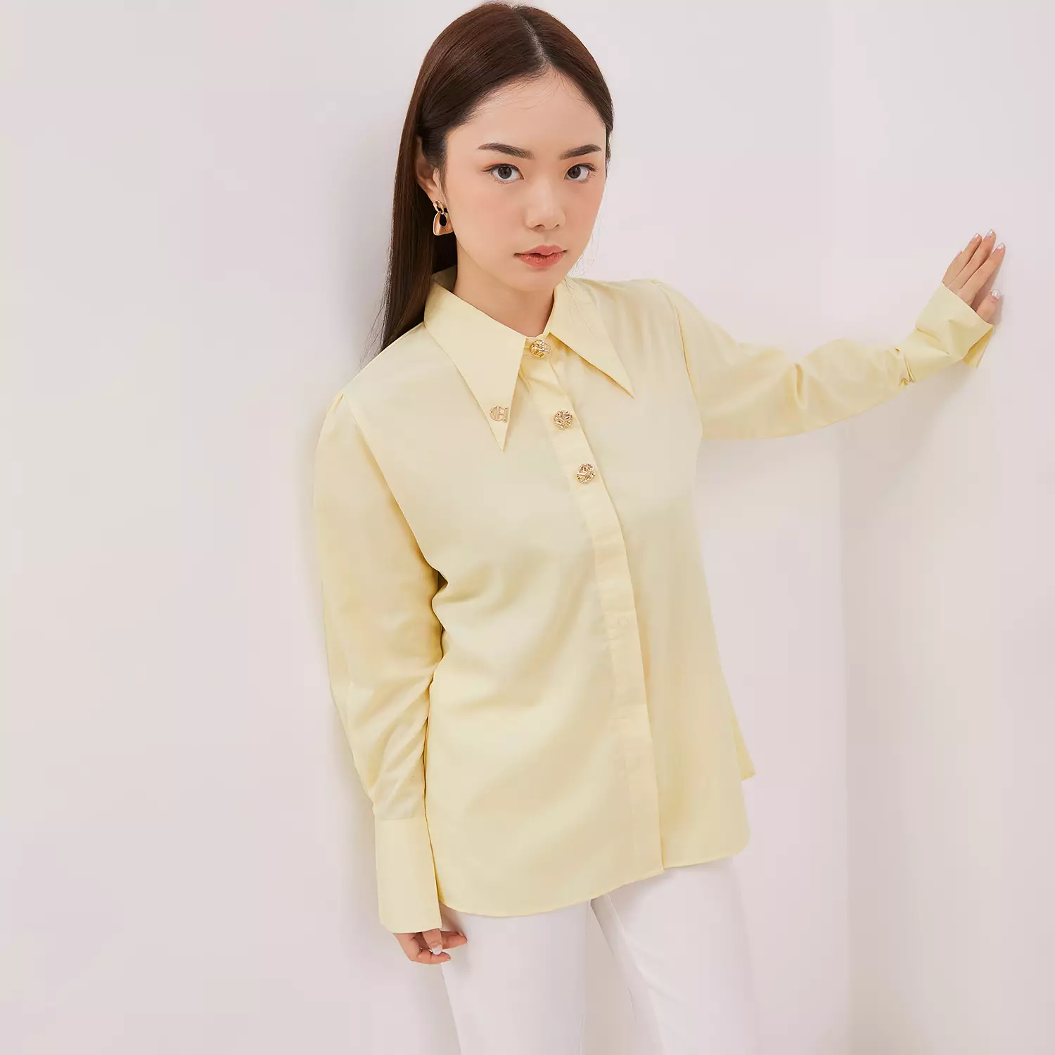 Chanté - Gaura Shirt in Butter Yellow