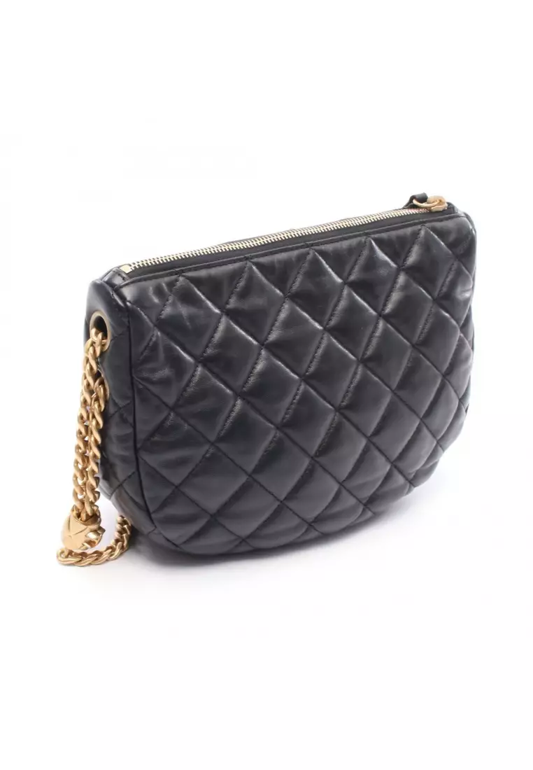 Buy CHANEL Pre-Loved Chanel matelasse chain shoulder bag lambskin
