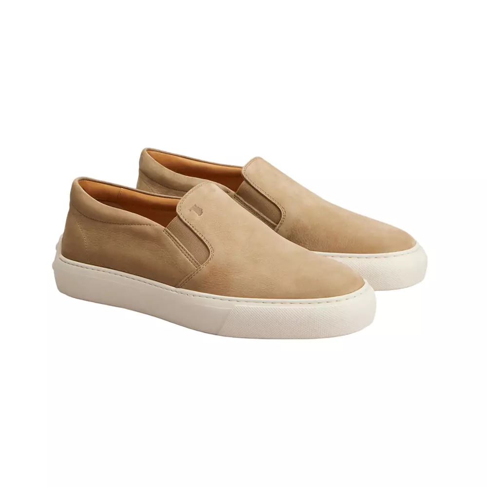 [4.4PRIL KEJUTAN HARGA] Slip-On Nubuck Leather Yellow Beige