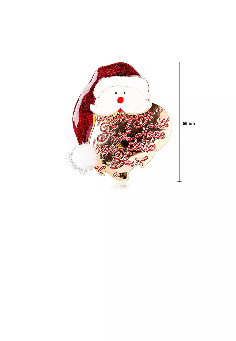 Santa brooch top