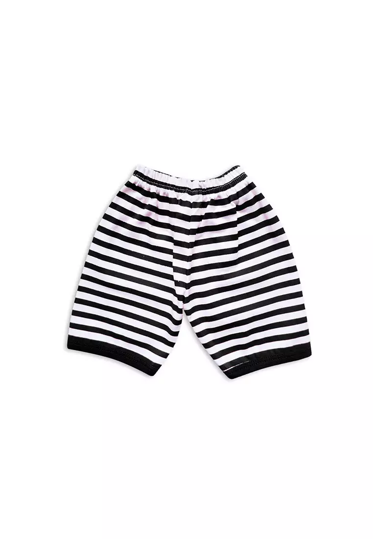 Skabe Pakaian Bayi Anak Laki Laki Baju Singlet Motif Bear Salur Setelan Celana Kaos Full Print Baby Putih All Size Untuk Usia 0 Sampai 6 Bulan 3226 Everyday Waka Kids Wakakids
