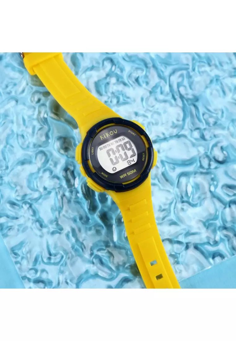 KIKOU [Kids' Gift] Kikou NEON Collection 31mm Yellow Dial Kids