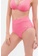 Sunseeker pink Hyper Brights High Waisted Full Classic Pants ED108USF0F202BGS_1