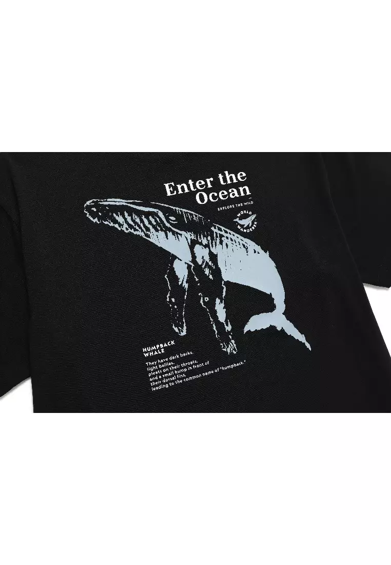 National Geographic Unisex Drysil Graphic Short Sleeve Tee