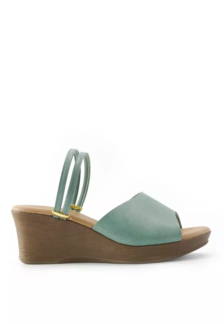 Buy COCORO COCORO No.1828 Duo way Belt Wedge Sandal 2024 Online