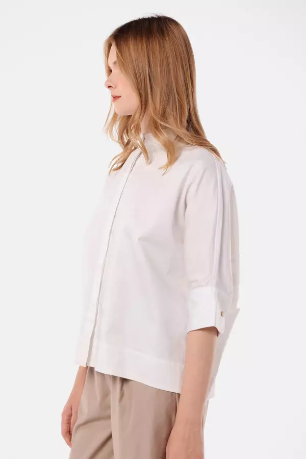 MINIMAL - Staco - Wide Fit Shirt - White Colour White