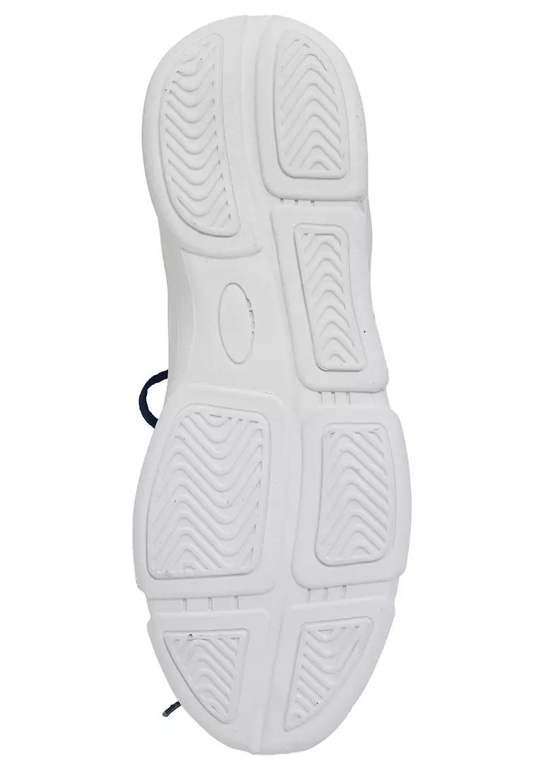 Ahya Sepatu Sneakers Tali Pria Wanita Lighweight Casual Shoes Material Mesh ORIGINAL - White