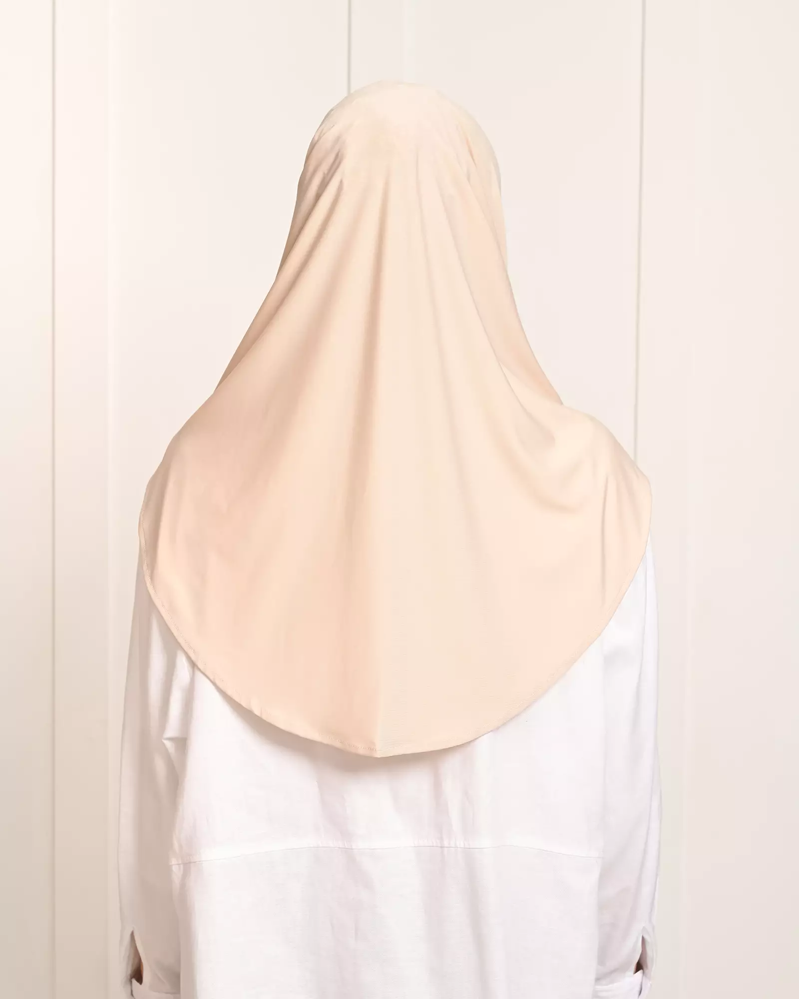 Geulis.id ADIBA INSTANT JERSEY SLIP-ON (6 warna) Hijab - BEIGE