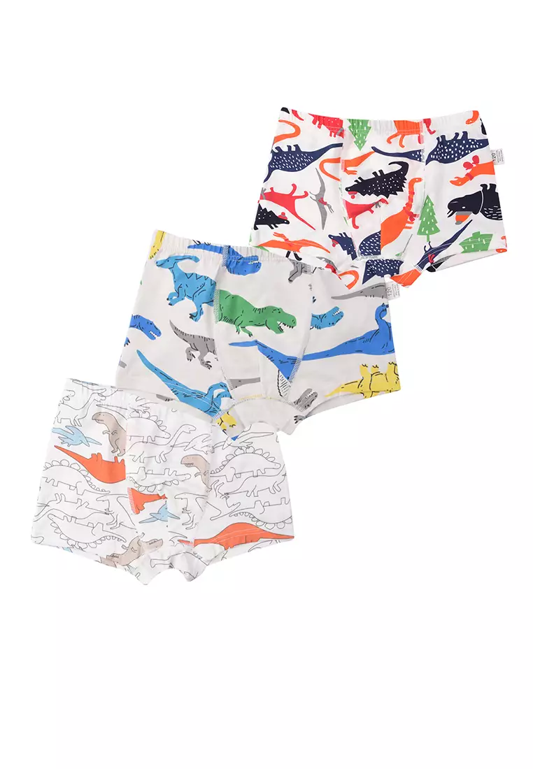  Cczmfeas Boys Toddler Dinosaur Cotton Underwear Boxer