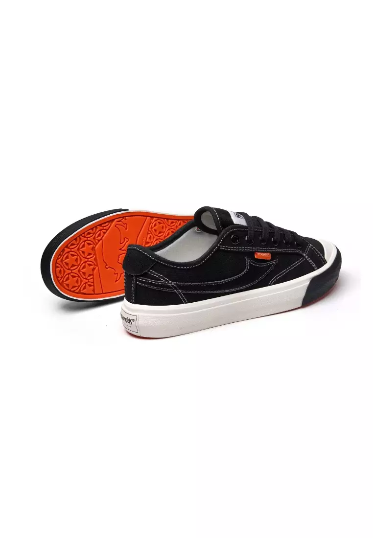 Prayer Kids Sepatu Sneakers Pria Wanita Ora Ox Black Cream - Unisex
