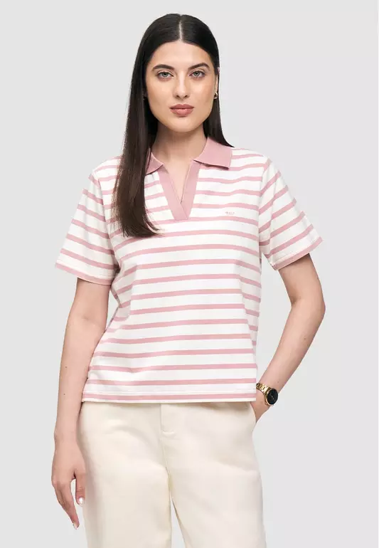 Stripe V-Polo