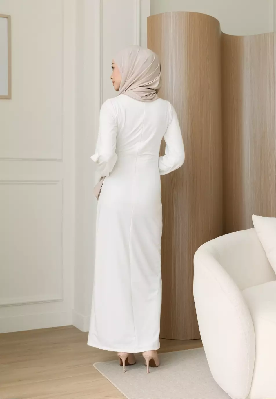 Agnes Dress - White