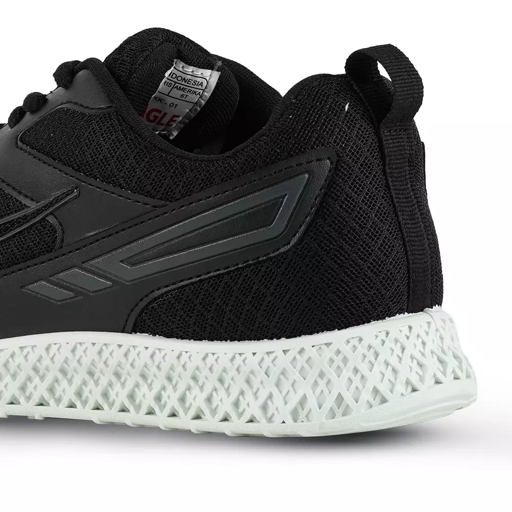Eagle Sepatu Sneakers Lifestyle Starline - HITAM/PUTIH