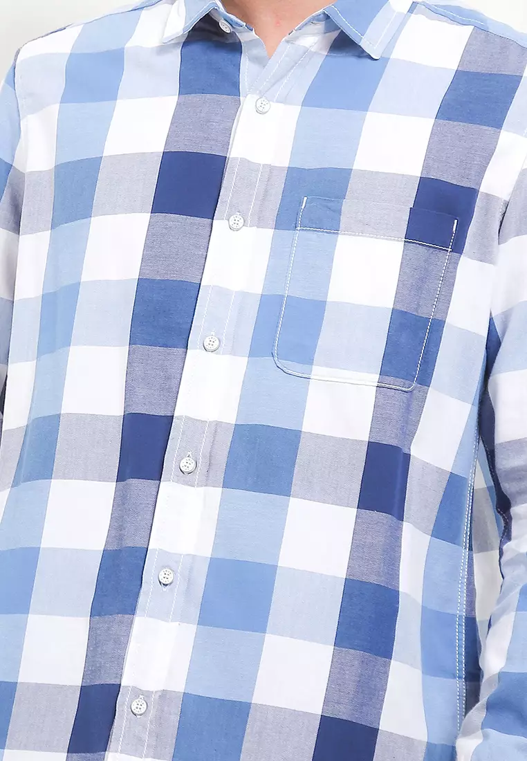 Cotton Checked Shirt KLL500