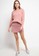 Peponi pink Hoody Oversize Pullover B7ED8AAB5EE84BGS_4