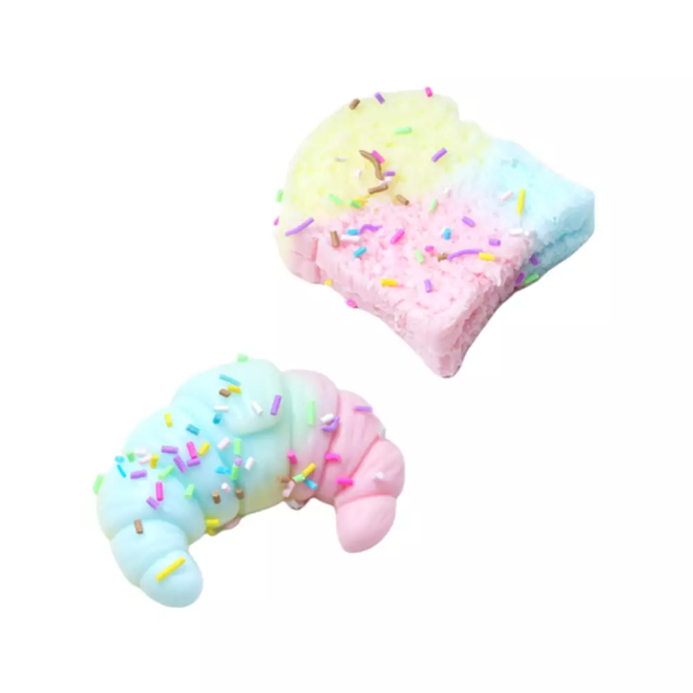 JANDOON SQUISHY ICEBALL/BEARTOAST/TOAST/CROISSANT RANDOM