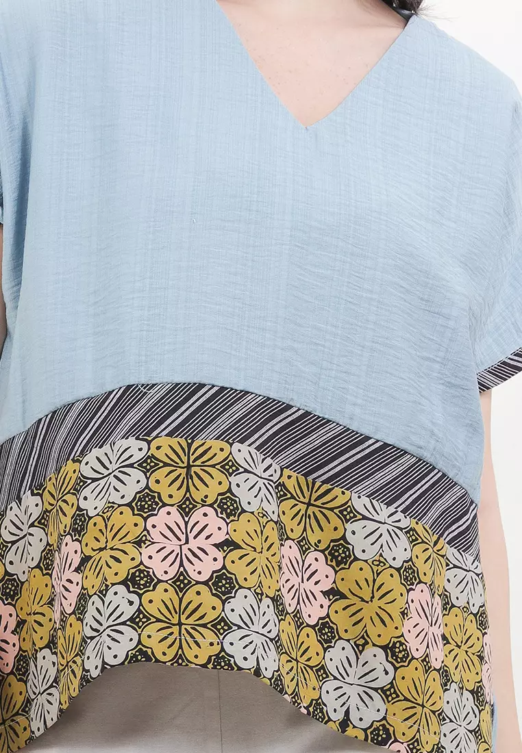 Aura Blouse Lurik Top