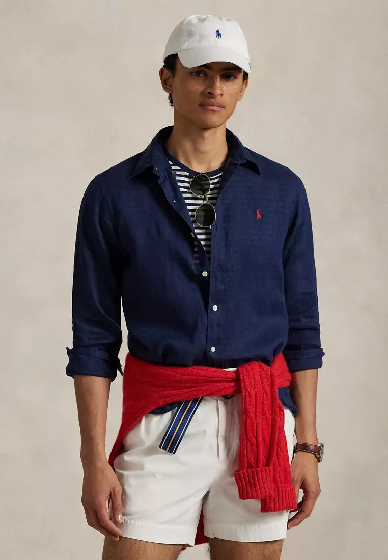 Buy Polo Ralph Lauren Classic Fit Linen Shirt 2026 Online | ZALORA