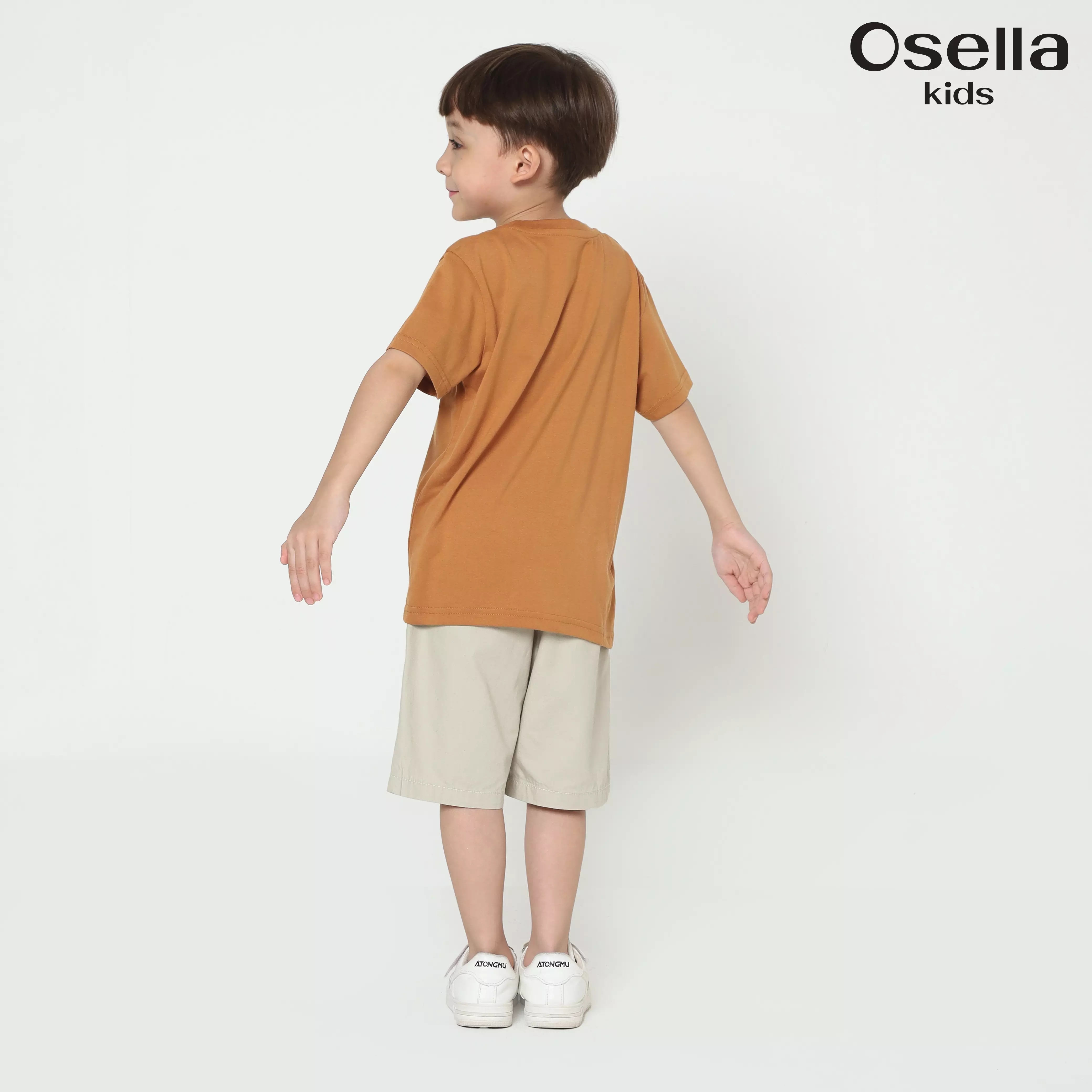 Osella Kids Basic Regular T-Shirt 3272500255 | Kaos Lengan Pendek Anak Laki-Laki