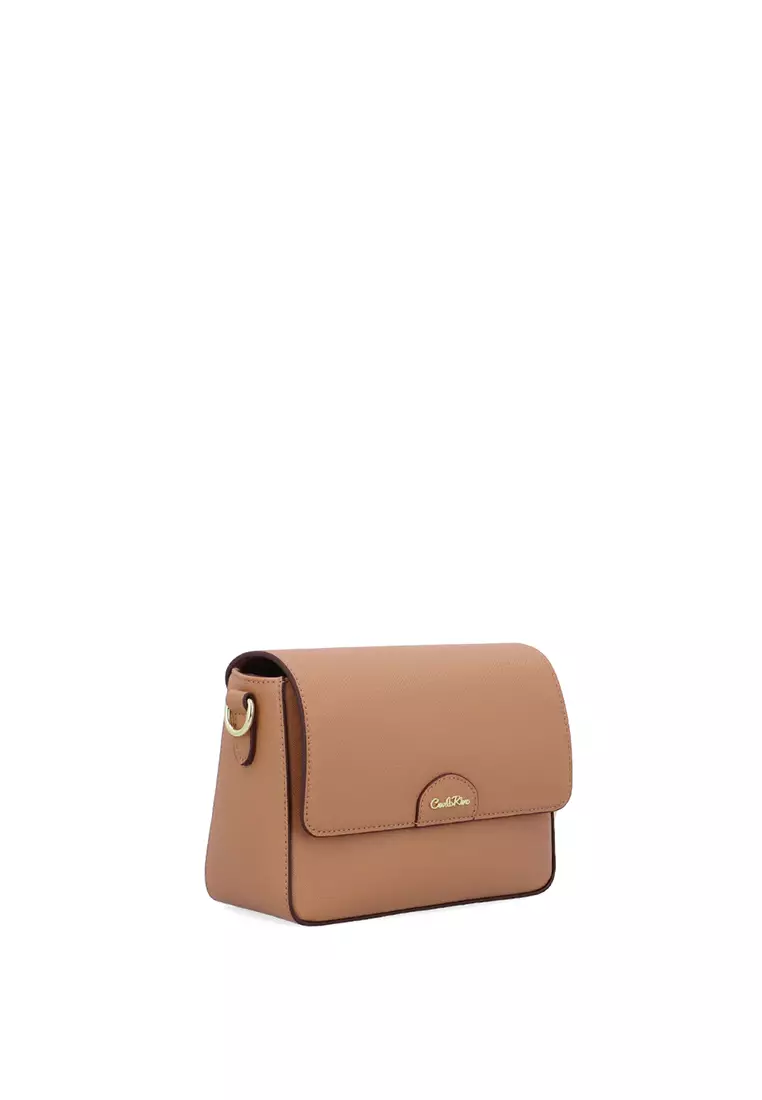 Gabbie Crossbody Bag - Dark Beige