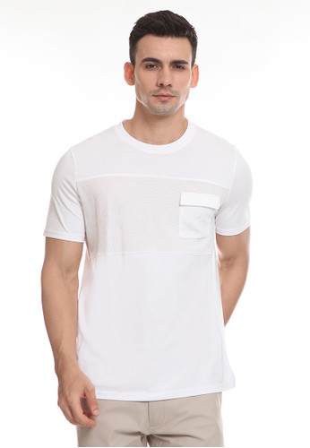 Men's Top white SLAUS-WHITE SS T-Shirt B7495AA9859FBDGS_1
