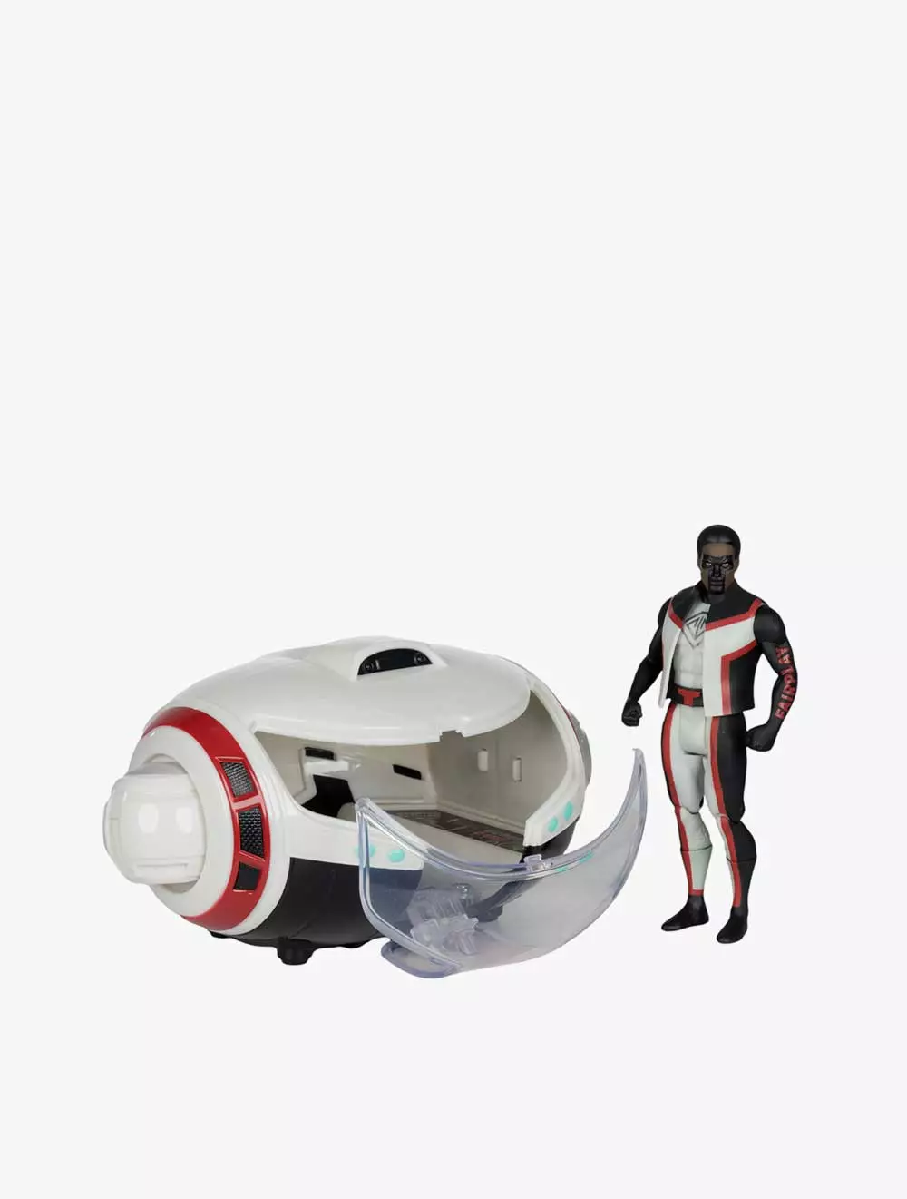 McFarlane DC Direct - Super Powers Vehicles - Wv5 - T-Craft With Mr. Terrific Figure Bundle Superman Movie - MFL17492-INT